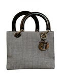 Lady Dior Handbag in Anthracite Gray
