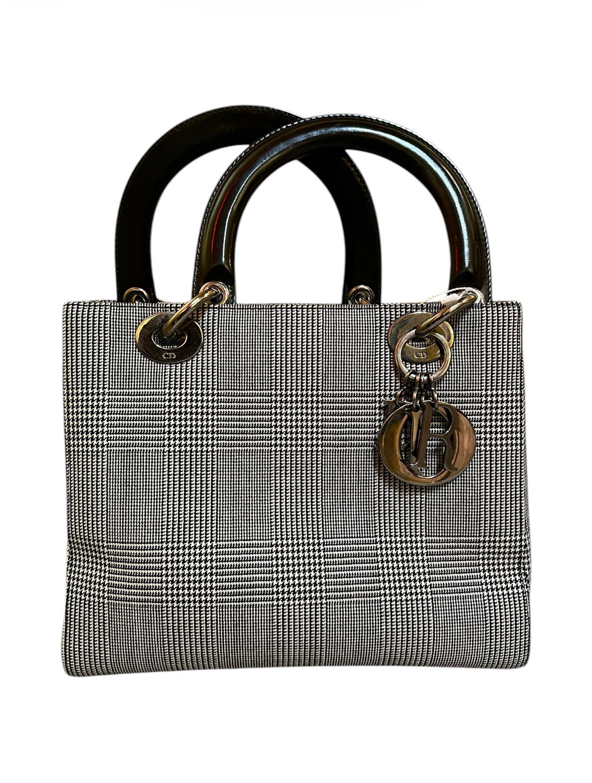 Lady Dior Handbag in Anthracite Gray