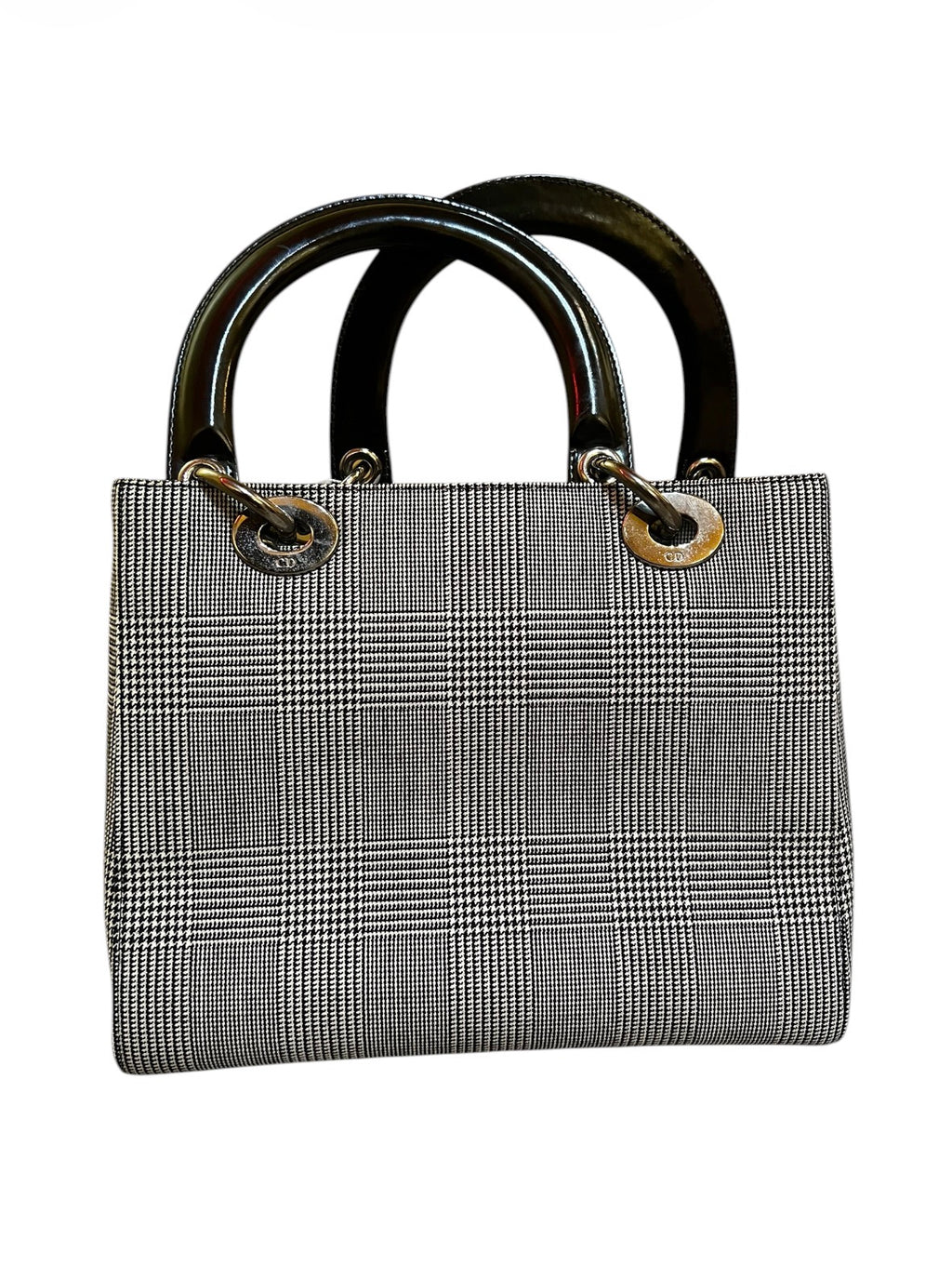 Lady Dior Handbag in Anthracite Gray