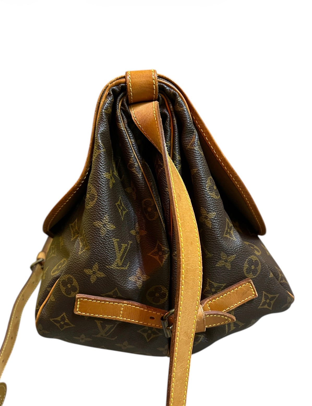 1990 Louis Vuitton Monogram Canvas Shoulder Bag
