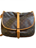 1990 Louis Vuitton Monogram Canvas Shoulder Bag