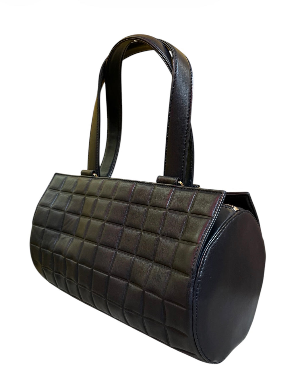 2002 Chanel Handbag, Midnight Blue Lambskin Leather CC