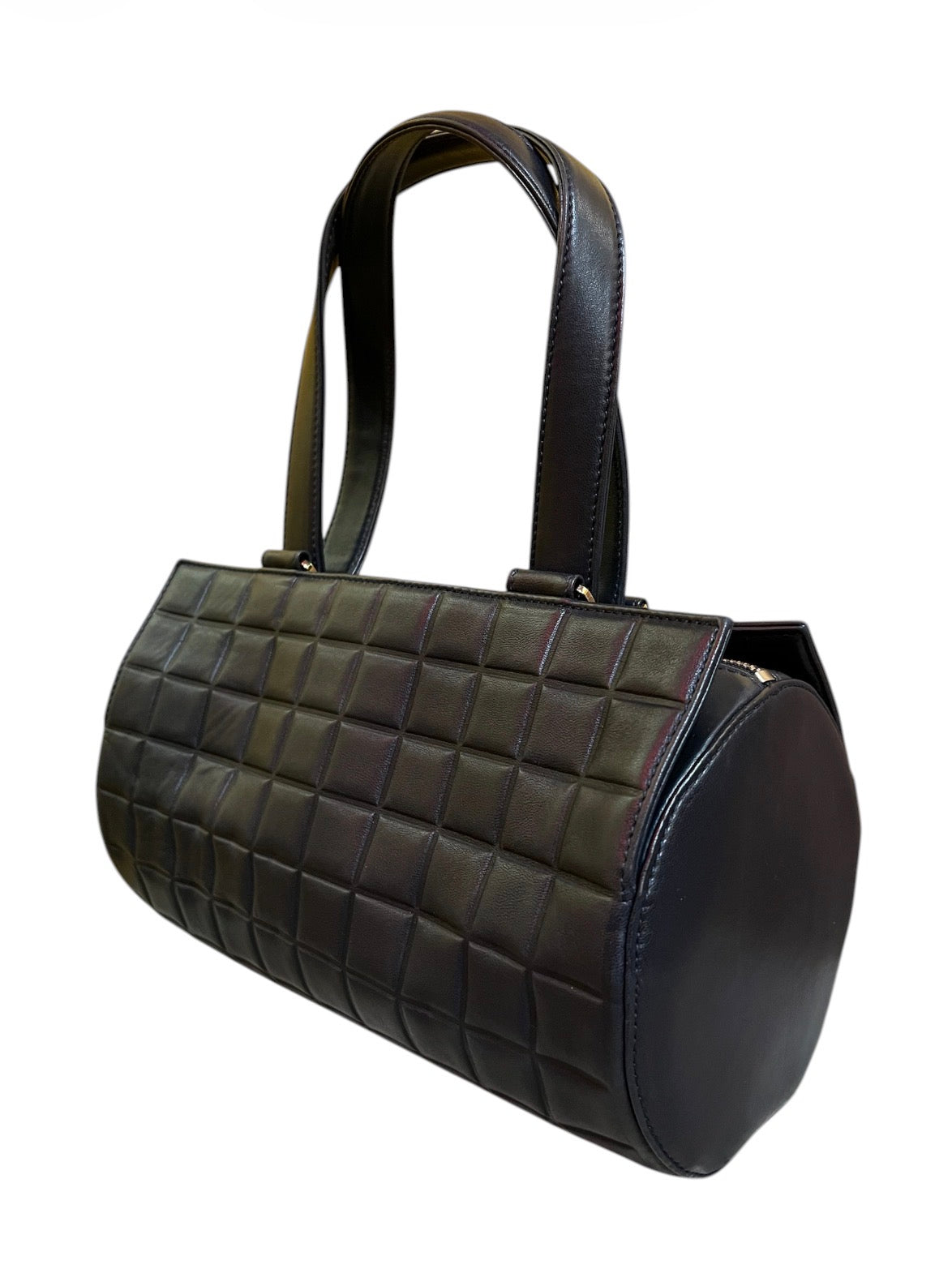 2002 Chanel Handbag, Midnight Blue Lambskin Leather CC