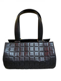 2002 Chanel Handbag, Midnight Blue Lambskin Leather CC