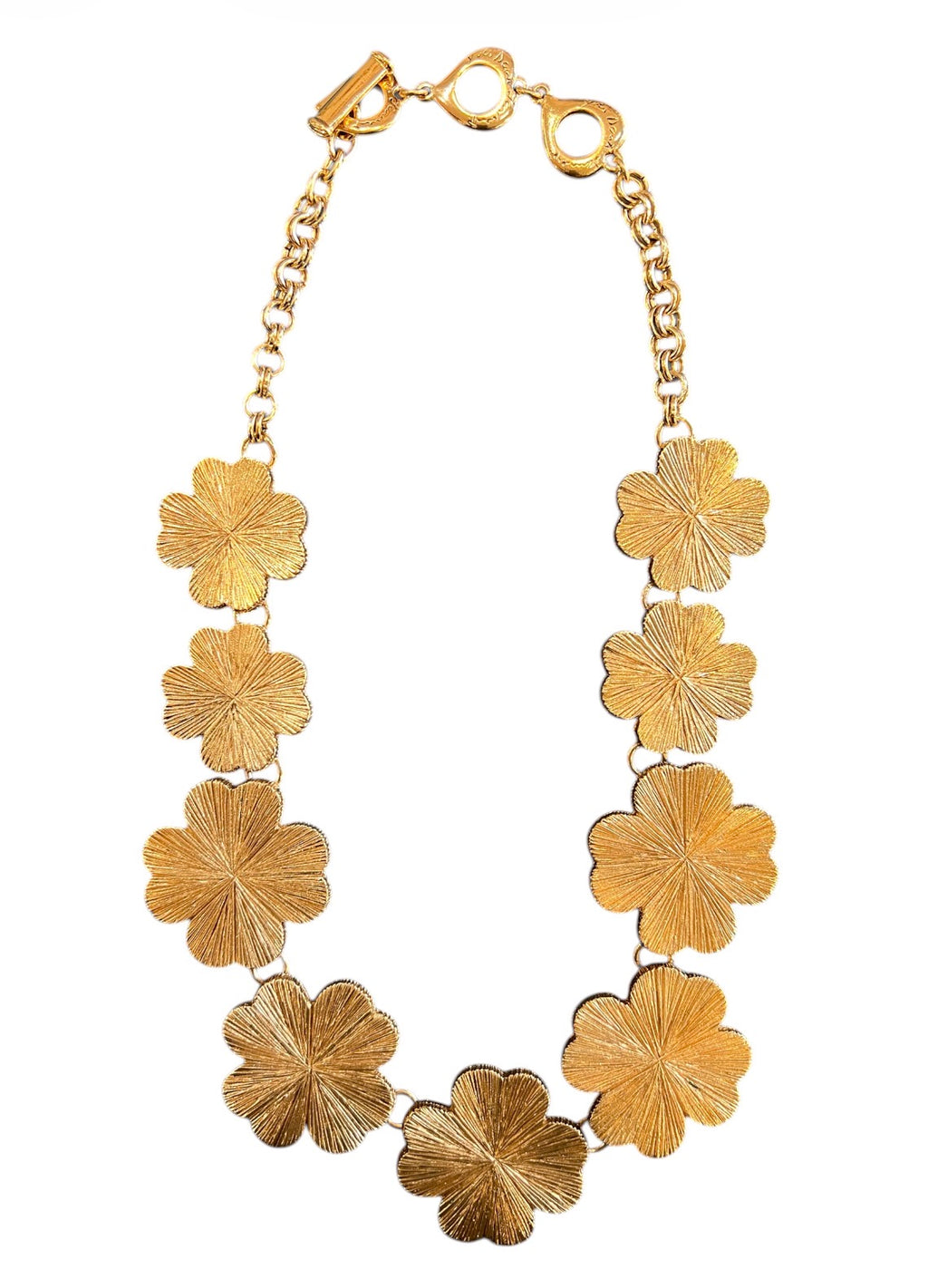 Yves Saint Laurent Fleurs Golden Necklace