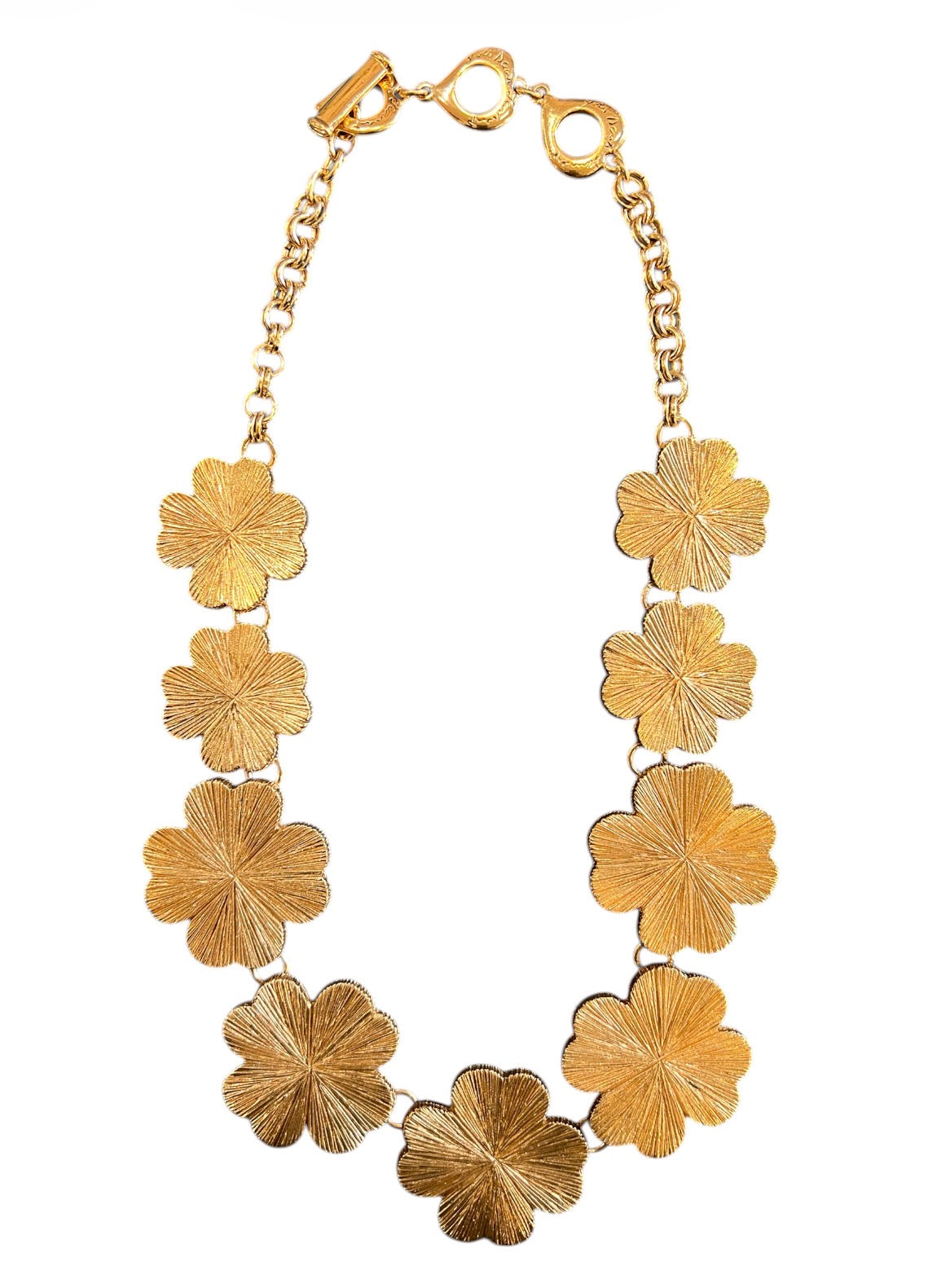 Yves Saint Laurent Fleurs Golden Necklace
