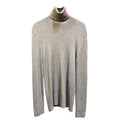 Chanel Gray Wool Turtleneck Sweater