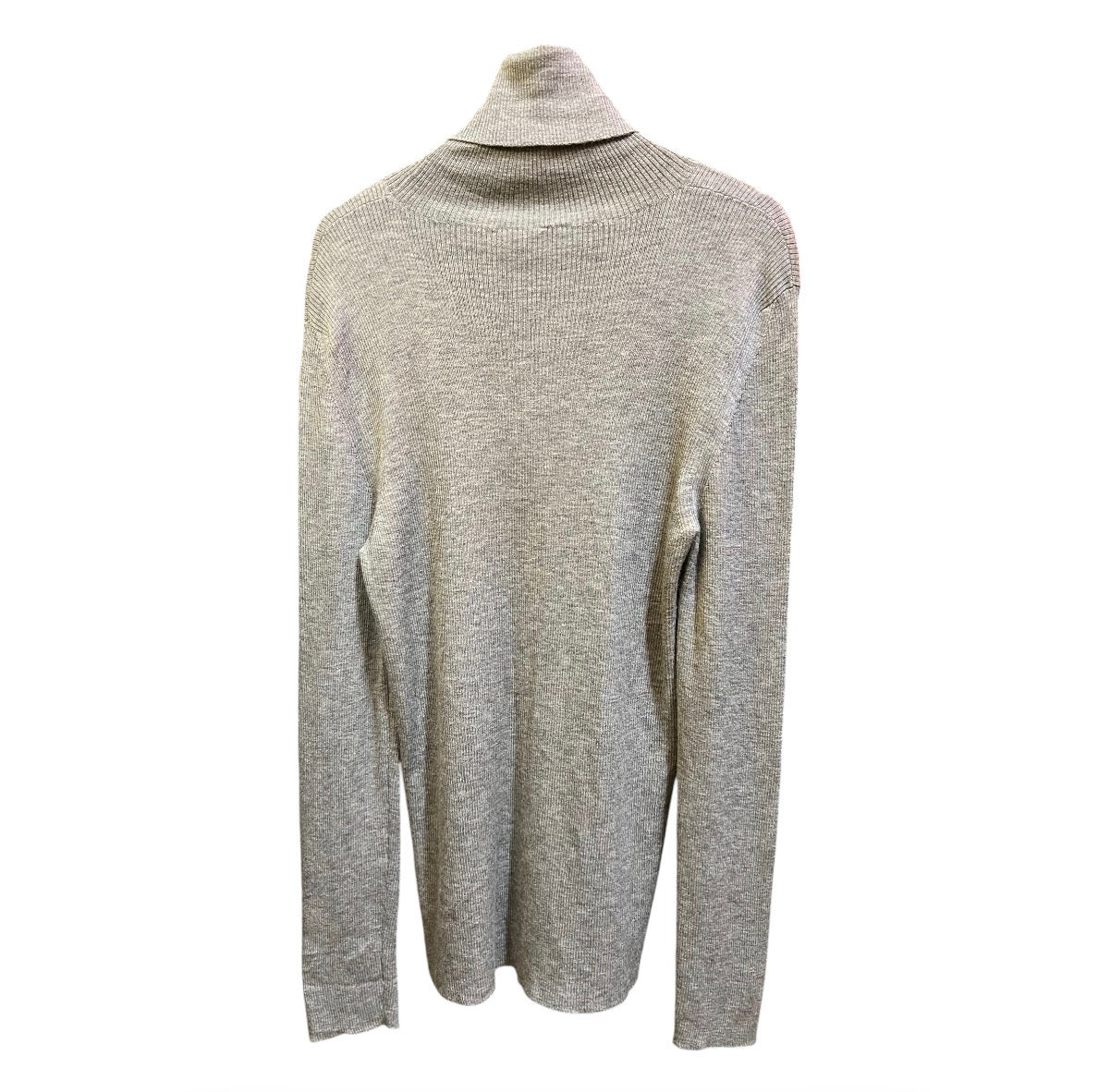 Chanel Gray Wool Turtleneck Sweater