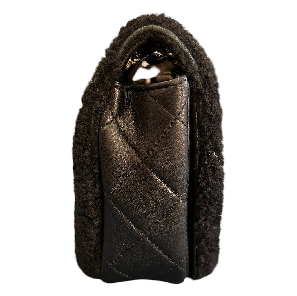 2014 Chanel No. 5 Pop Art flap bag in patchwork sheepskin and lambskin