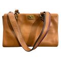 2002 Chanel CC Soft Calfskin Turnlock Shoulder Bag