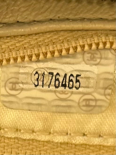 1994 Chanel Triple CC Lambskin Tassel Chain Camera Shoulder Bag
