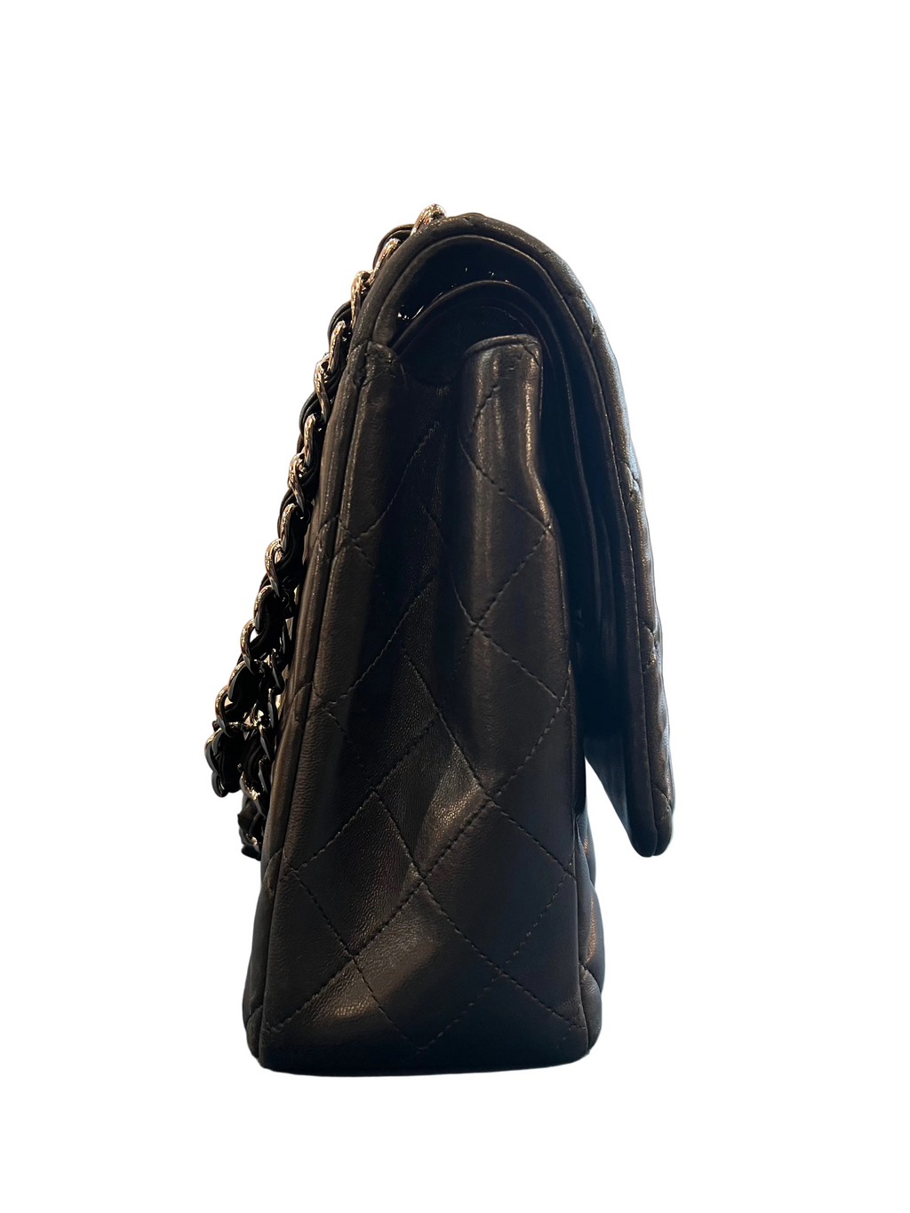 2015 Chanel Maxi Classic Lambskin Double Flap Handbag