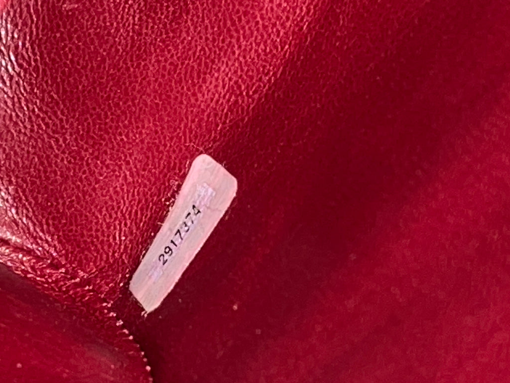 1991 Chanel Vertical Quilt Lambskin Flap Handbag