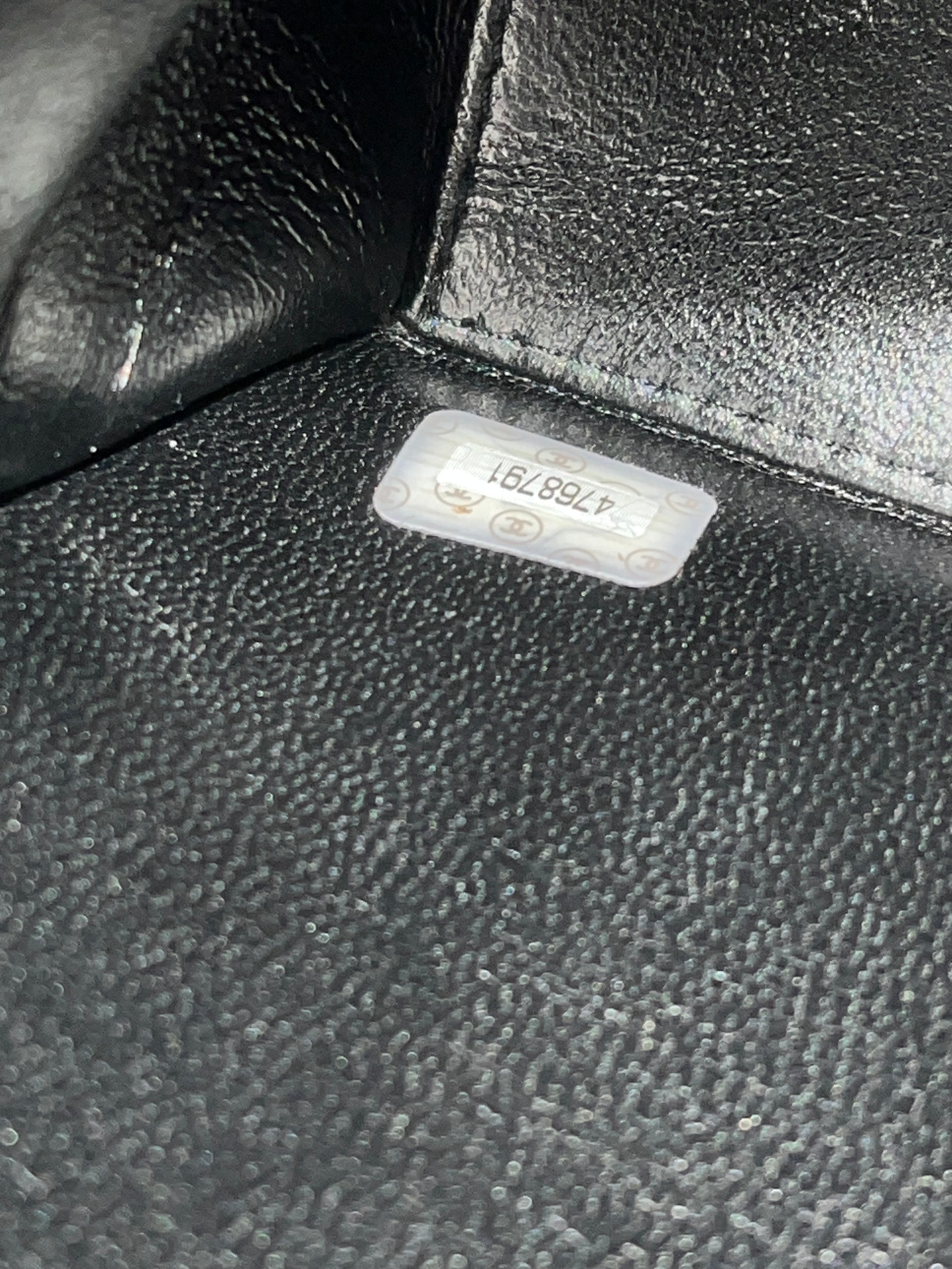 1996 Chanel CC Quilted Lambskin Turnlock Handbag