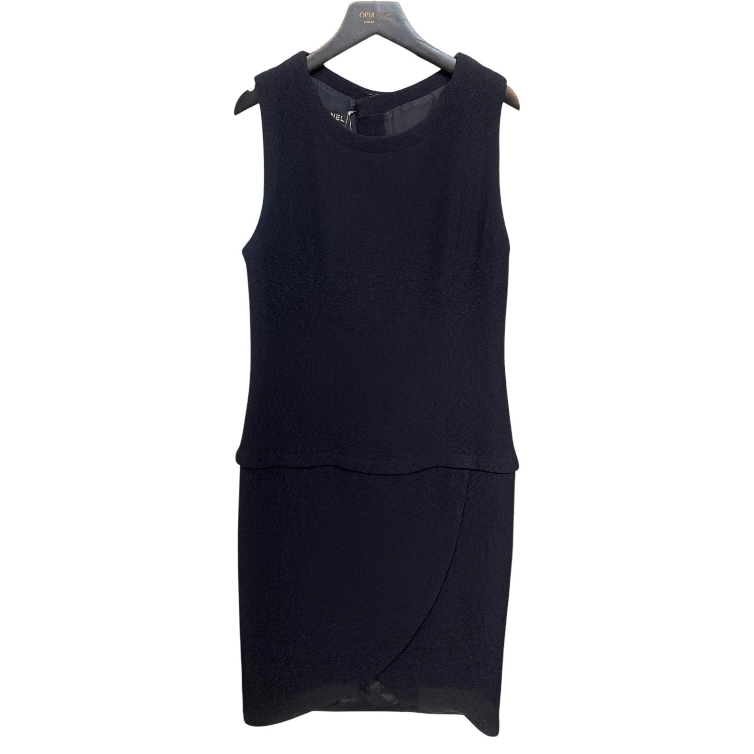 Chanel Boutique Sleeveless Navy Dress – Paris, Vintage