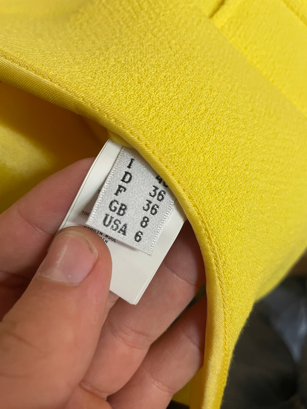 Moschino Cheap and Chic Yellow Structured Dress – Size IT 40