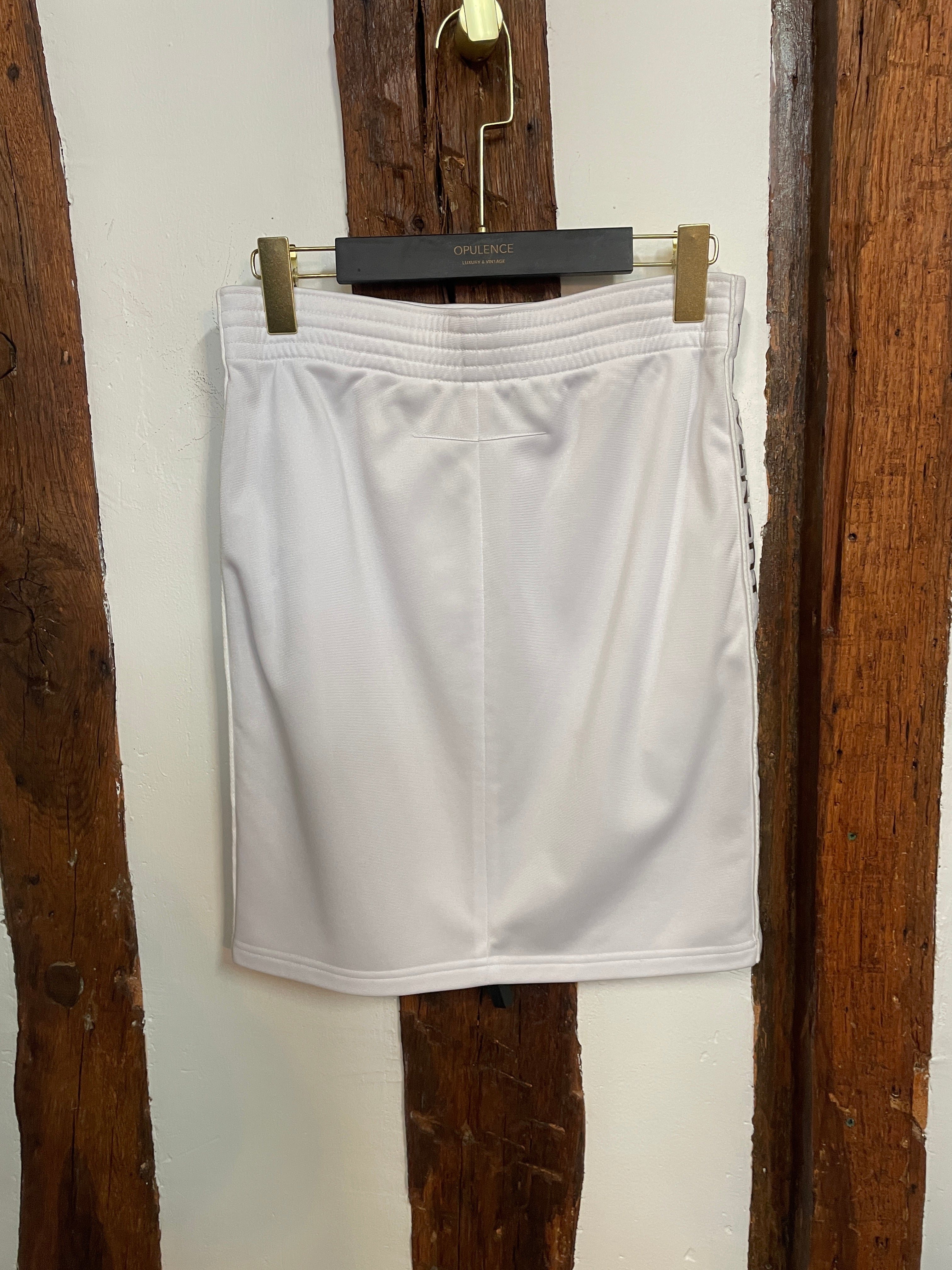Givenchy Logo Stripe Skirt – White, Paris