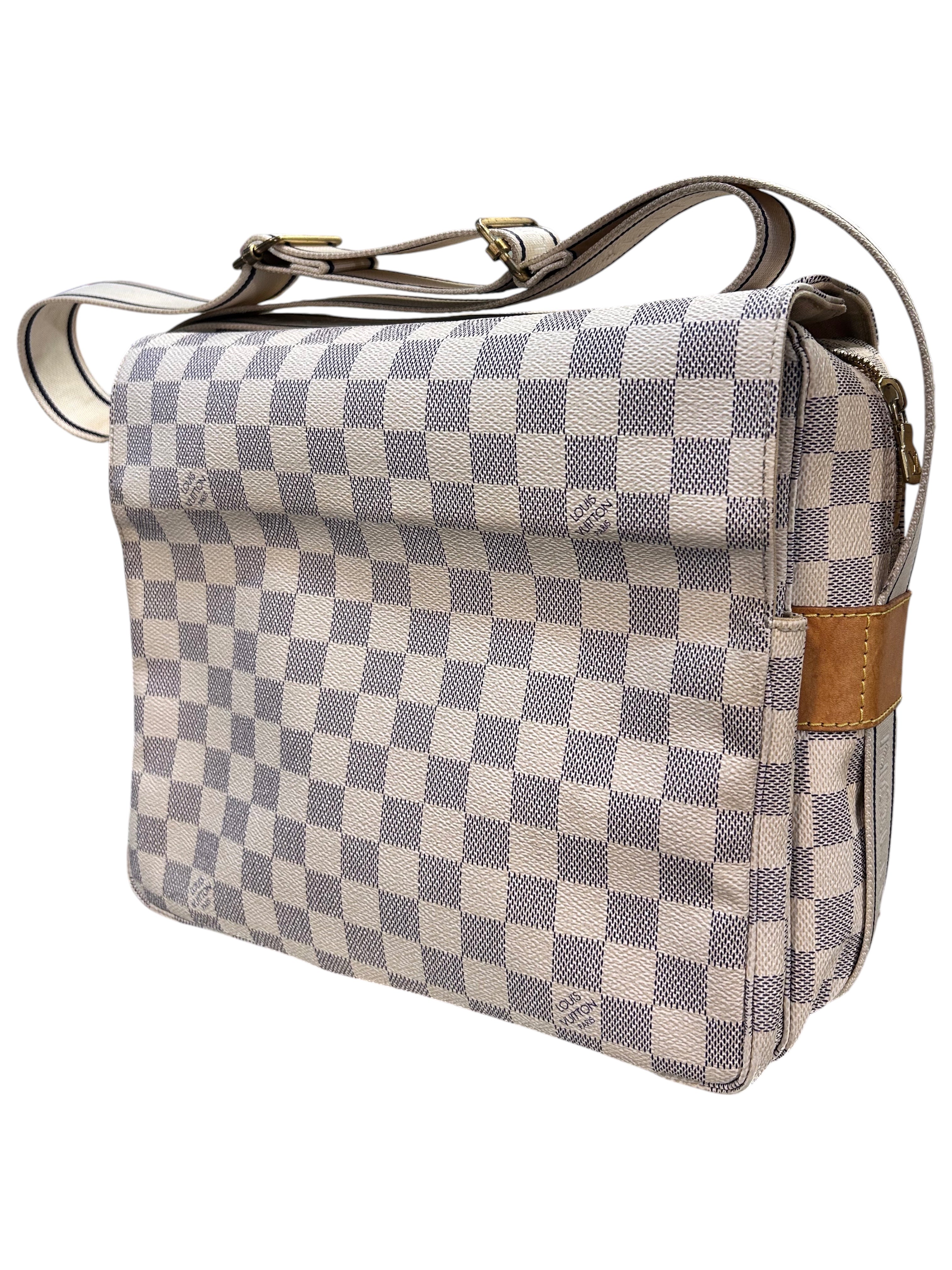 2007 Louis Vuitton Azur monogram canvas shoulder bag