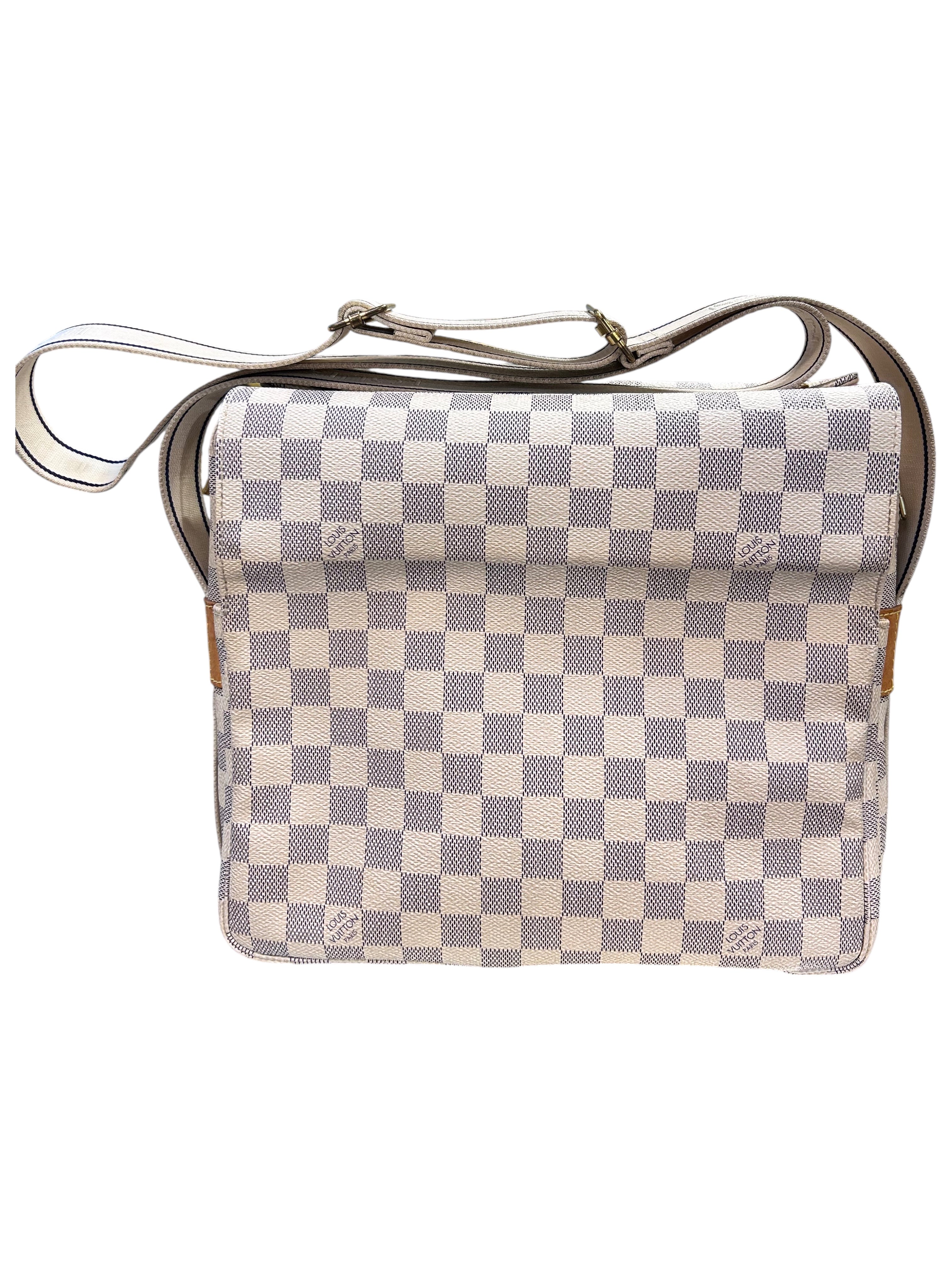 2007 Louis Vuitton Azur monogram canvas shoulder bag