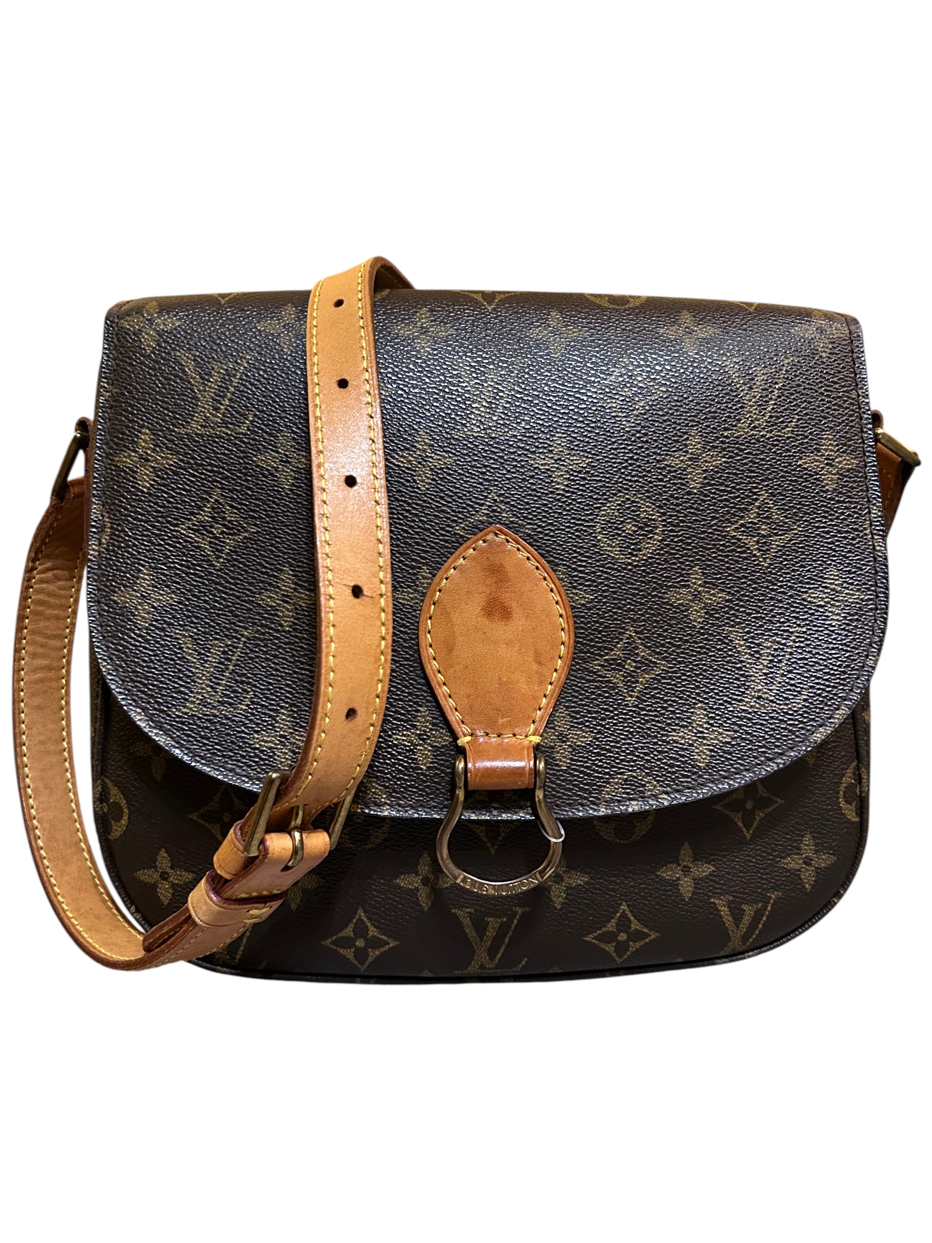 2003 Louis Vuitton Cartouchière Monogram Canvas Handbag