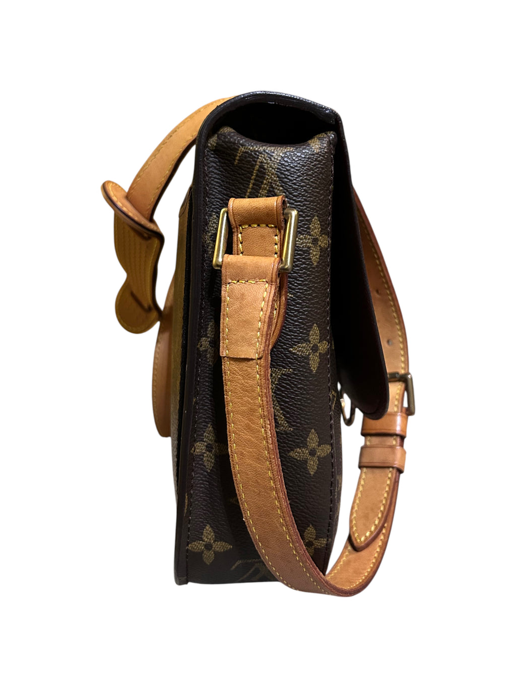 2003 Louis Vuitton Cartouchière Monogram Canvas Handbag