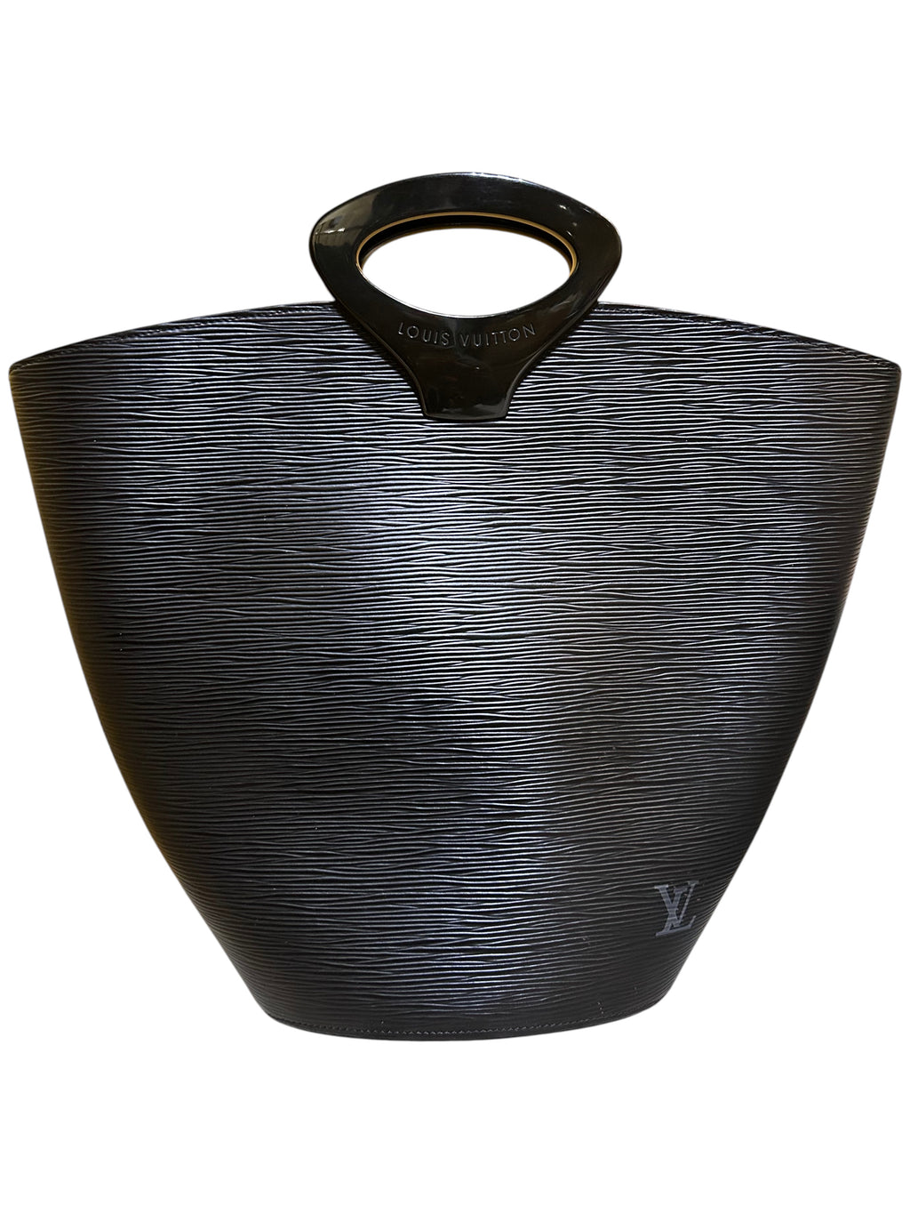 1998 Louis Vuitton Noctambule Handbag in Black Epi Leather