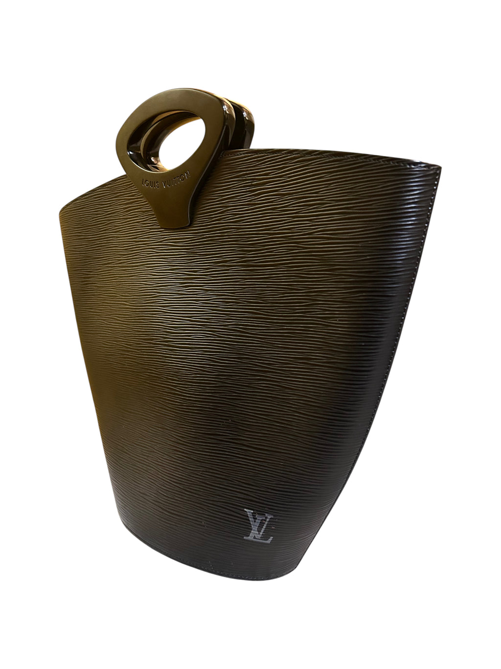 1998 Louis Vuitton Noctambule Handbag in Black Epi Leather