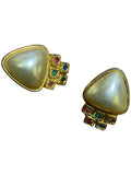 Unsigned Golden Earrings