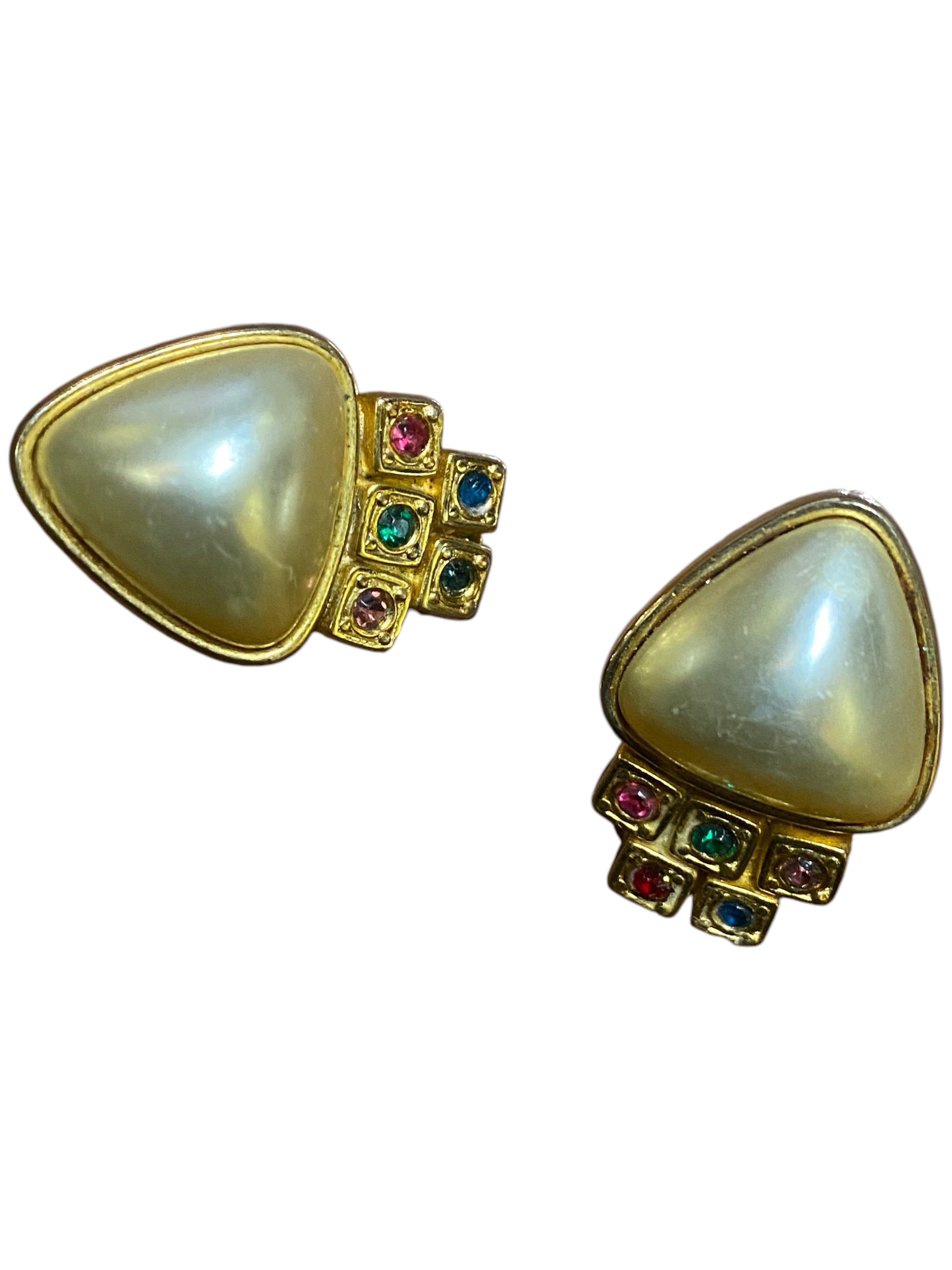 Unsigned Golden Earrings