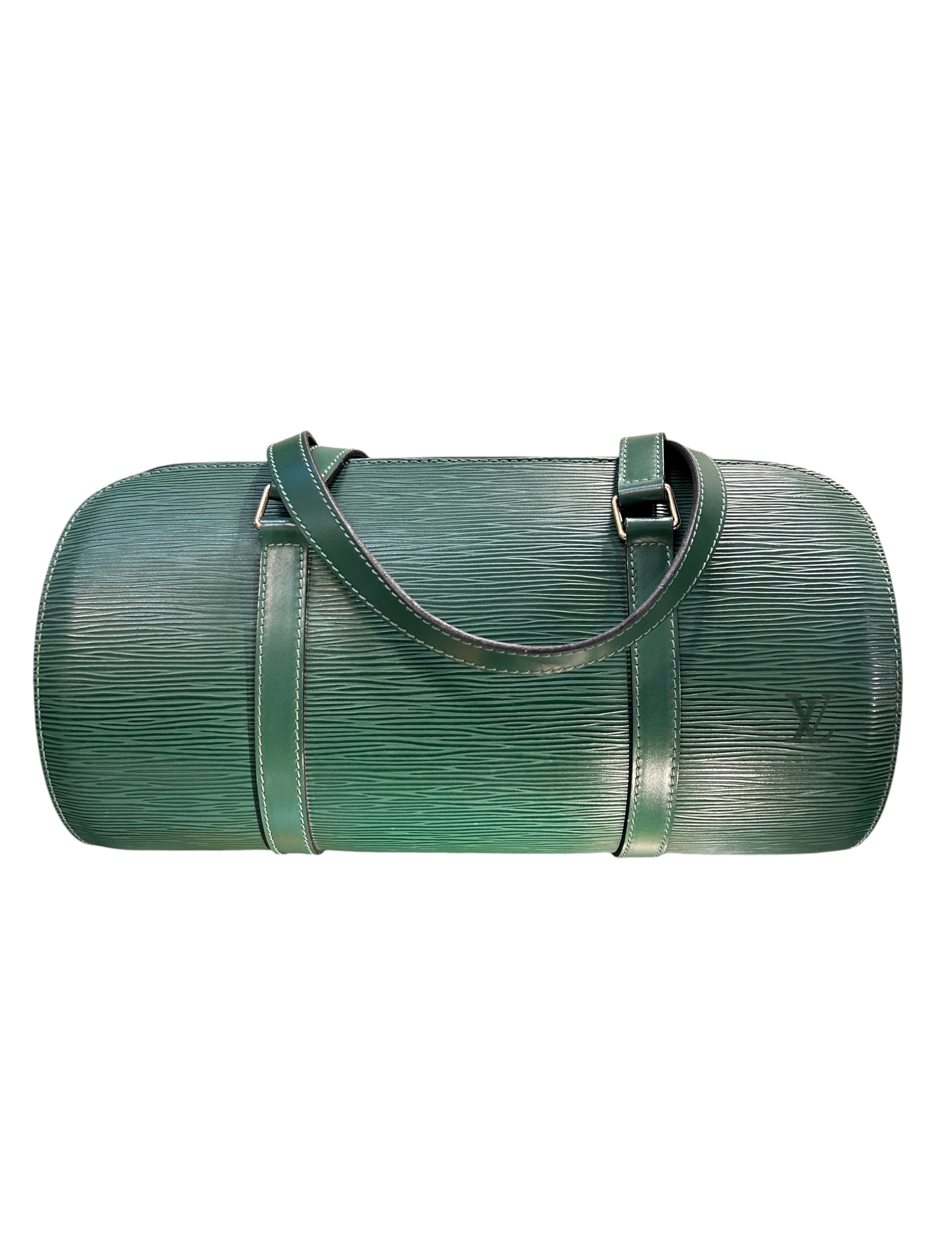 1997 Louis Vuitton Handbag in Green Epi Leather