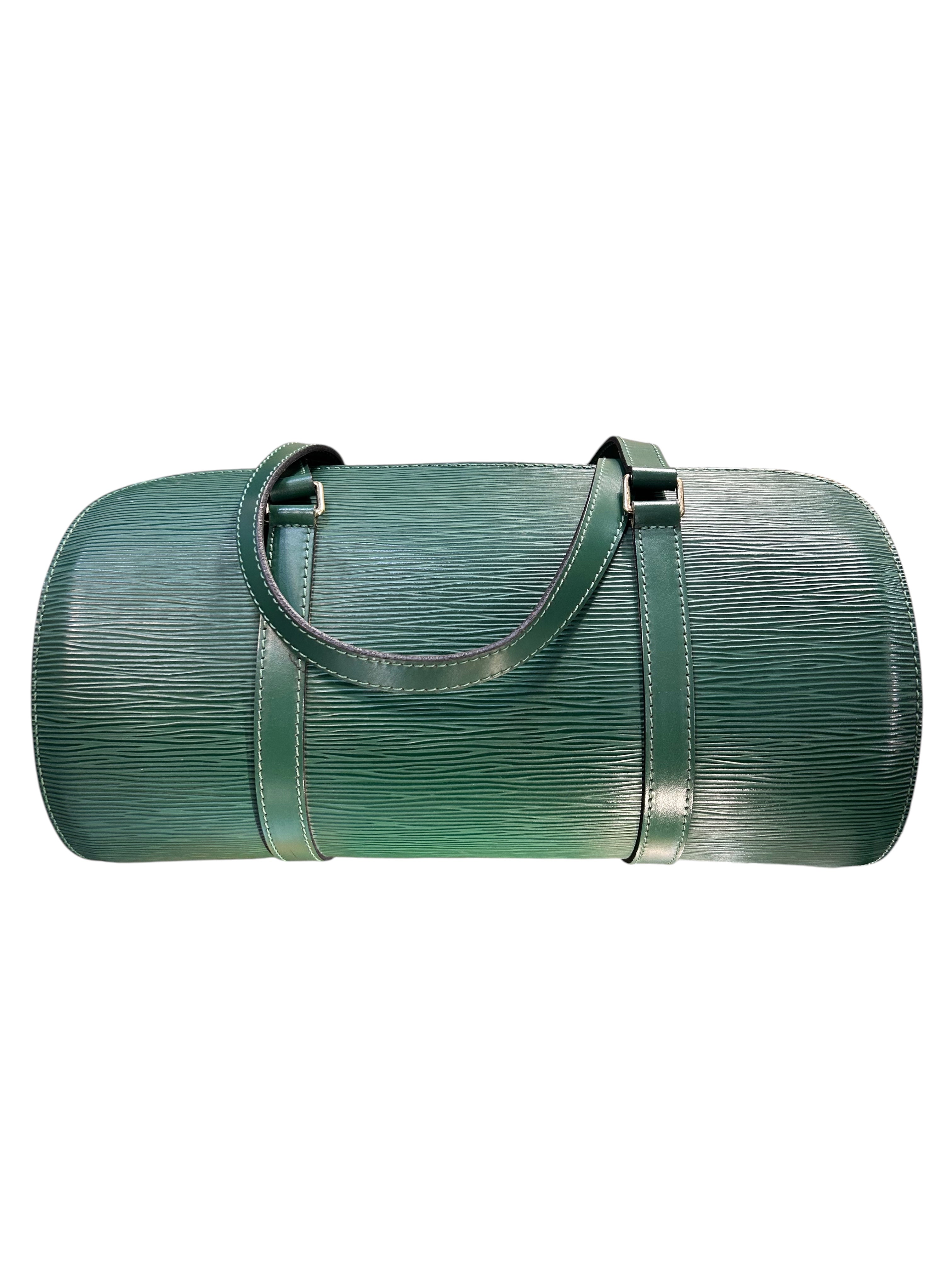 1997 Louis Vuitton Handbag in Green Epi Leather
