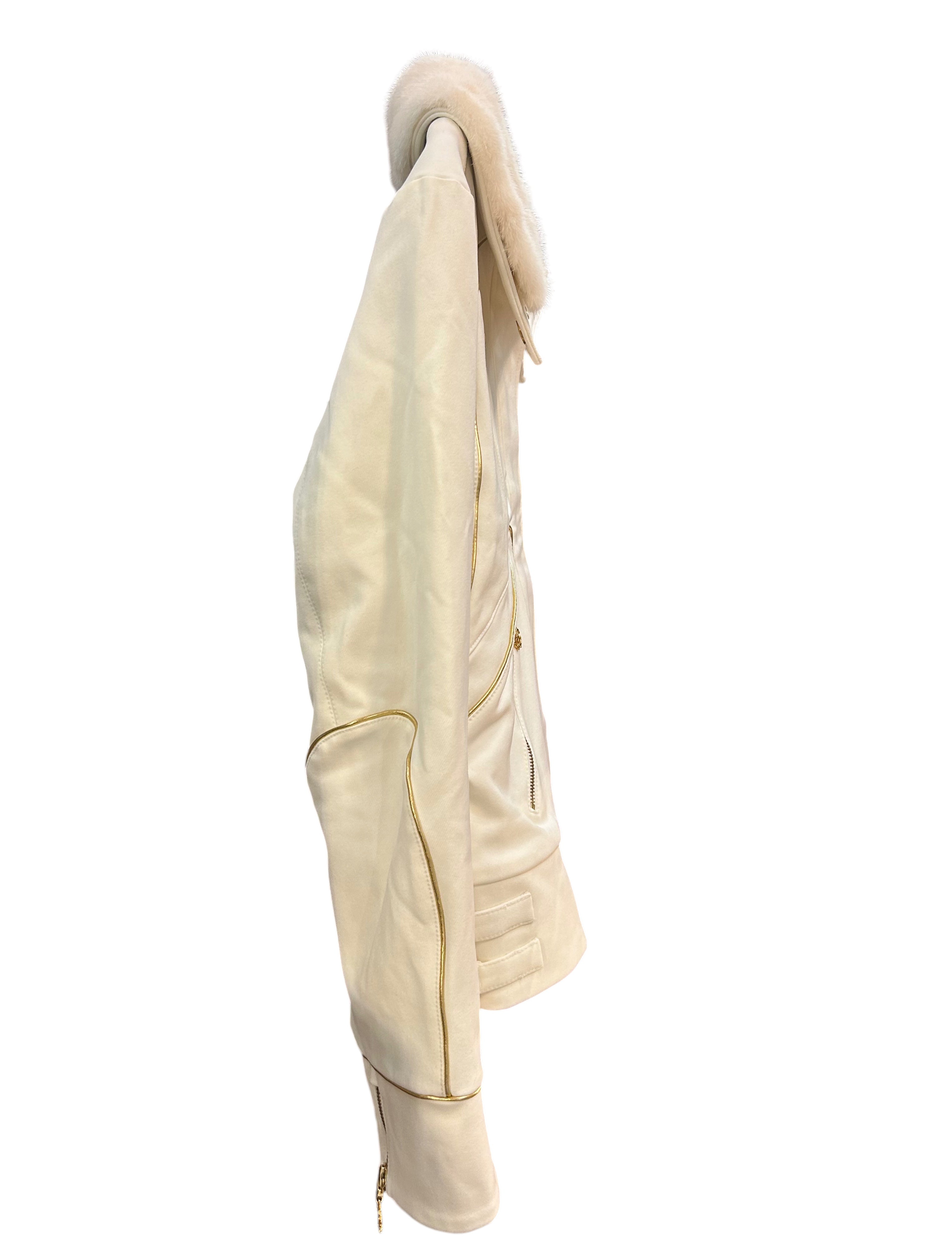 Roberto Cavalli White Jacket