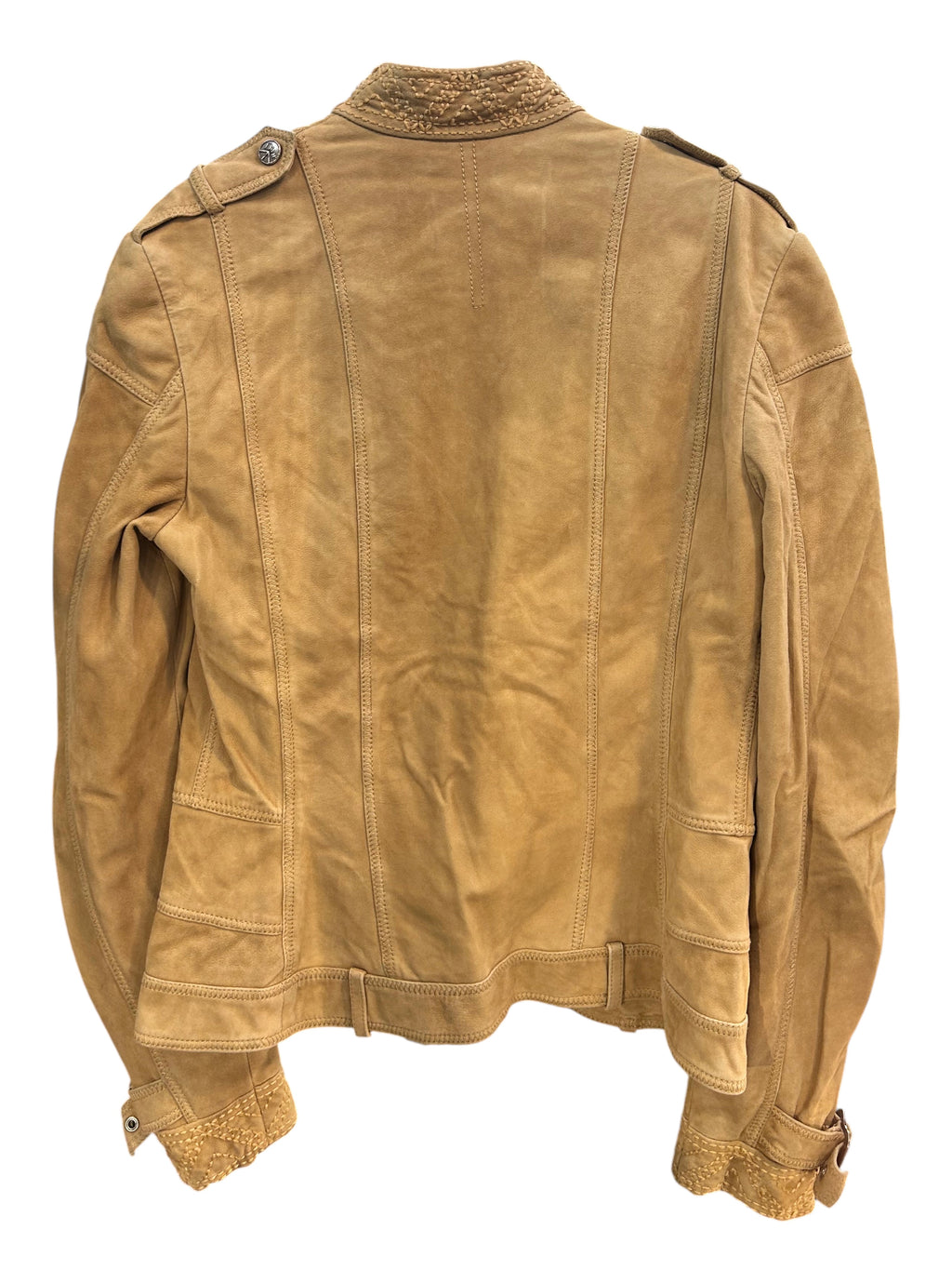 Beige Suede Jacket by Christian Dior