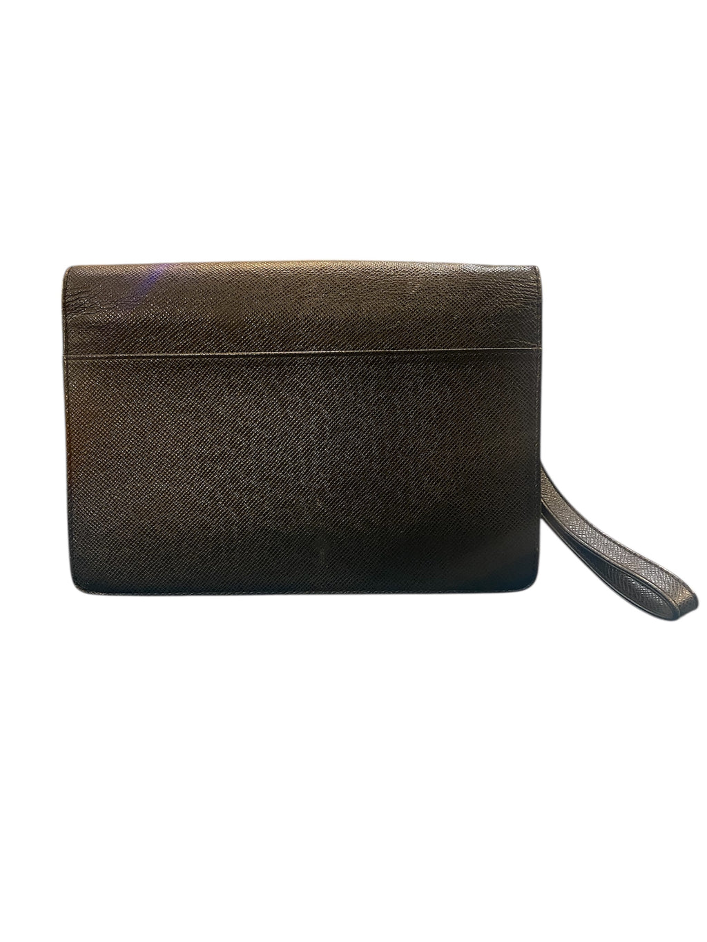 2004 Louis Vuitton black canvas satchel