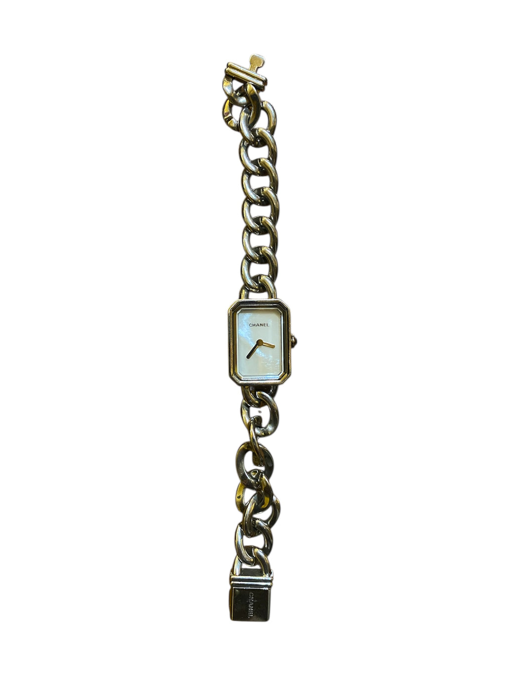 Chanel Silver Chain Watch