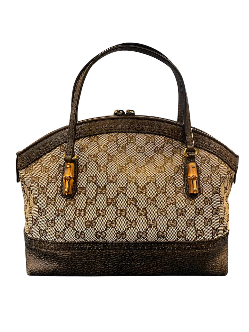 Gucci Monogram May GG Canvas Laidback Crafty Handbag