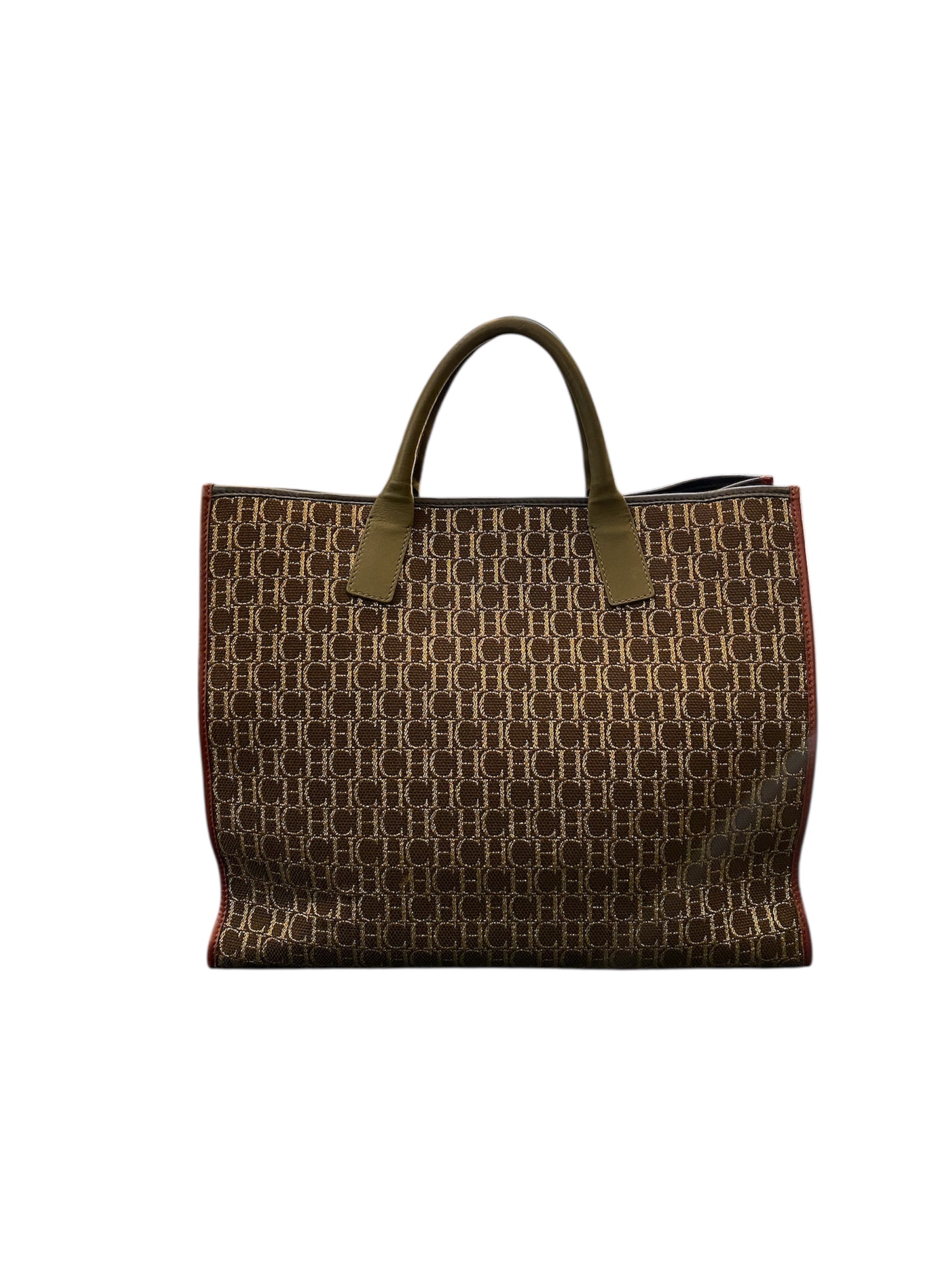 Carolina Herrera Monogram Handbag
