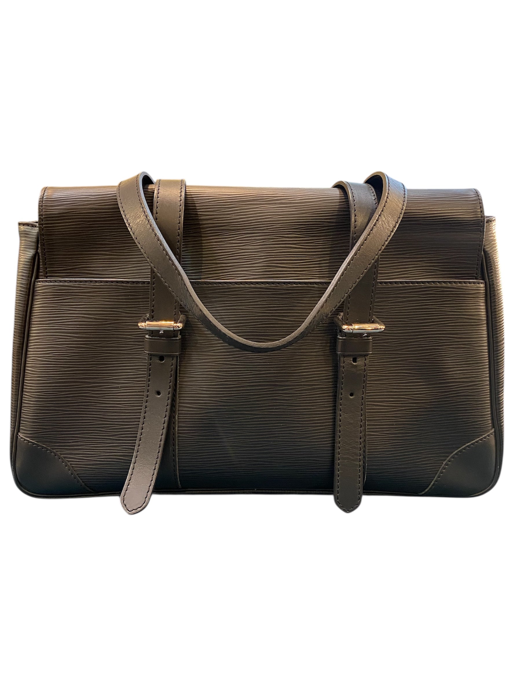 2006 Louis Vuitton Handbag Black Epi Leather