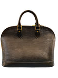 1997 Louis Vuitton Alma handbag in black Epi leather