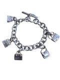 Hermes silver bracelet "La Ronde des Sacs"