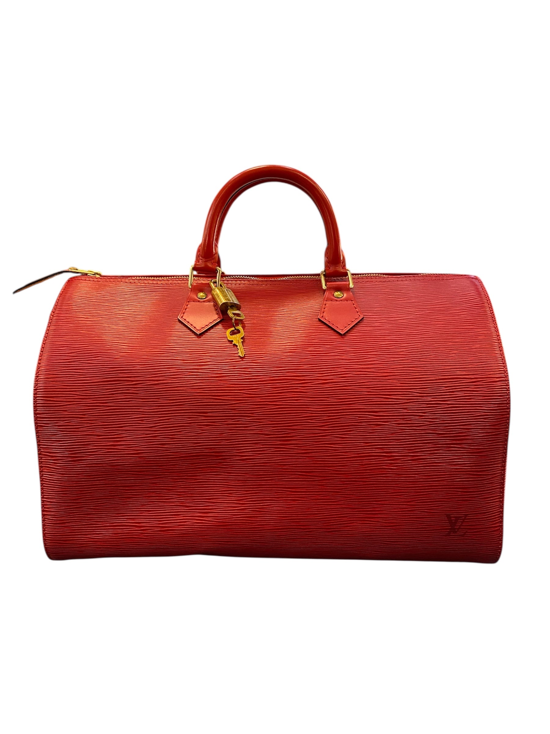 1997 Louis Vuitton Epi Leather Speedy 35 Handbag