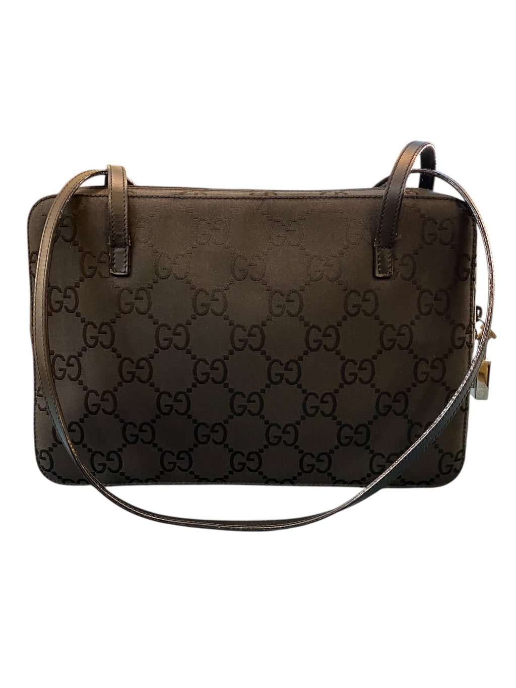 Gucci Monogram Double G Nylon Handbag by Tom Ford