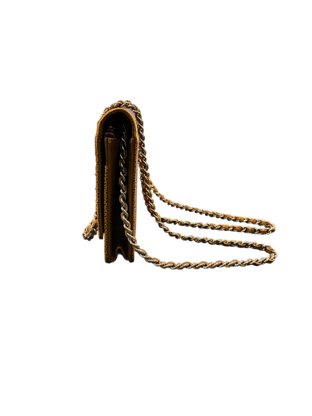 Chanel Brown Wallet on Chain