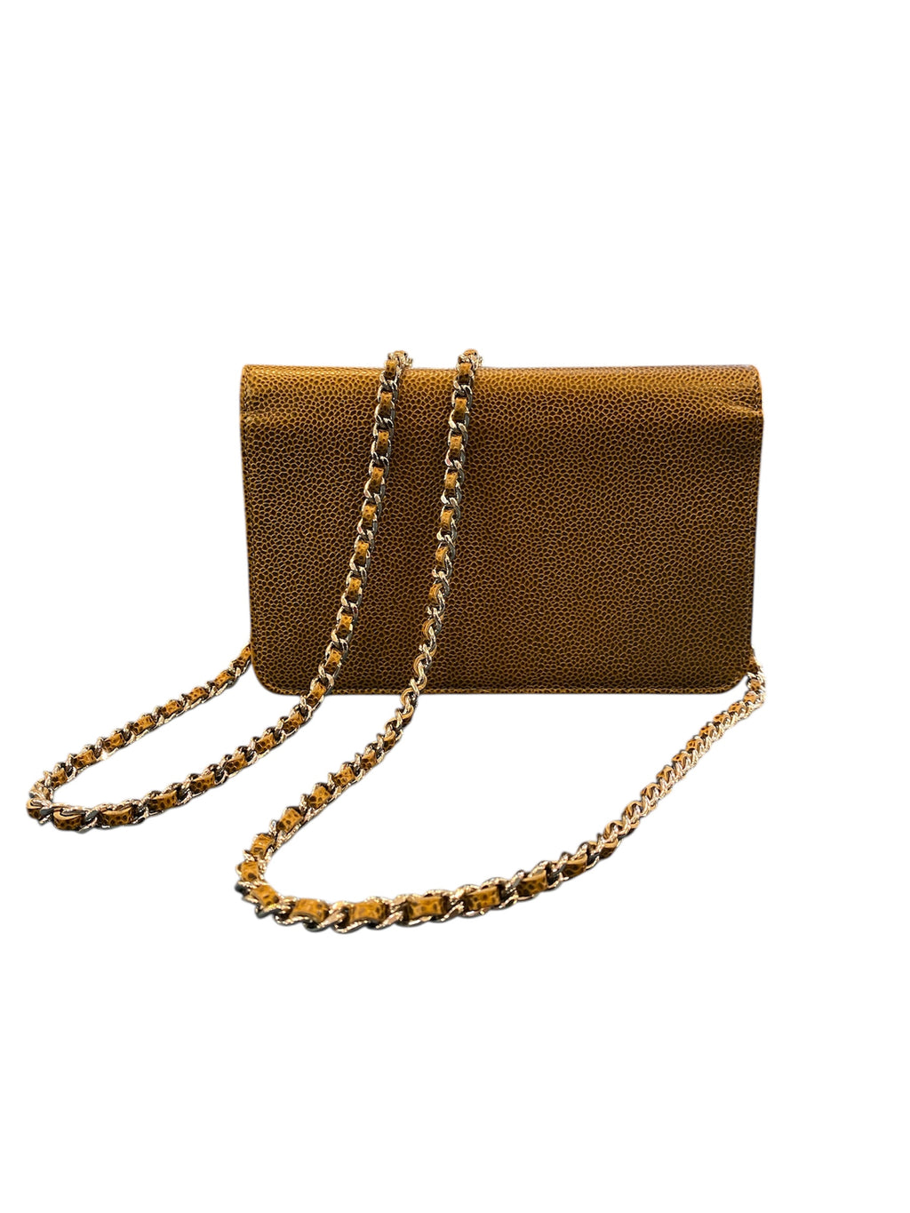 Chanel Brown Wallet on Chain
