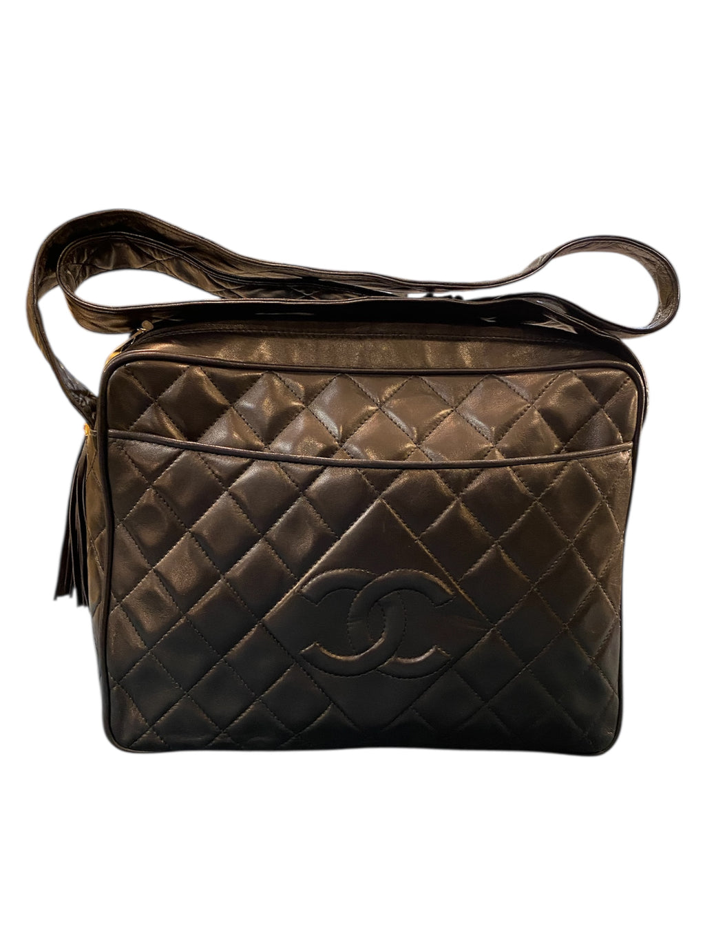 1991 Chanel handbags Large CC