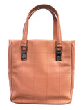 Chanel leather handbag in rose pink