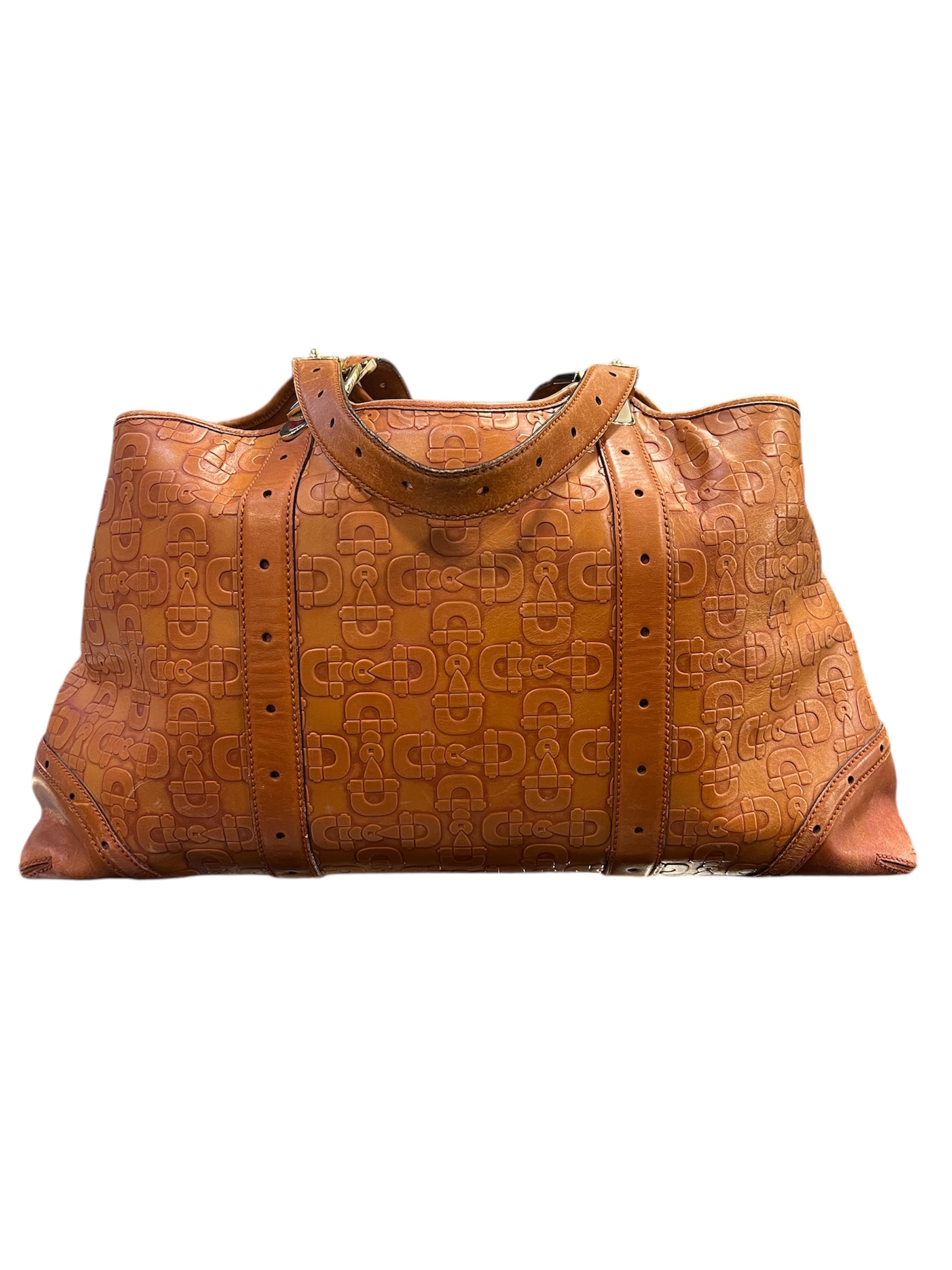 Gucci brown leather handbag