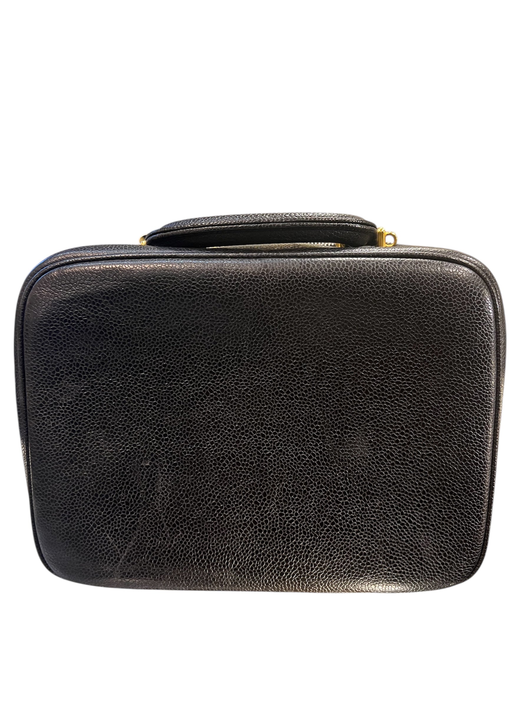 1996 Chanel Caviar Leather Vanity Bag