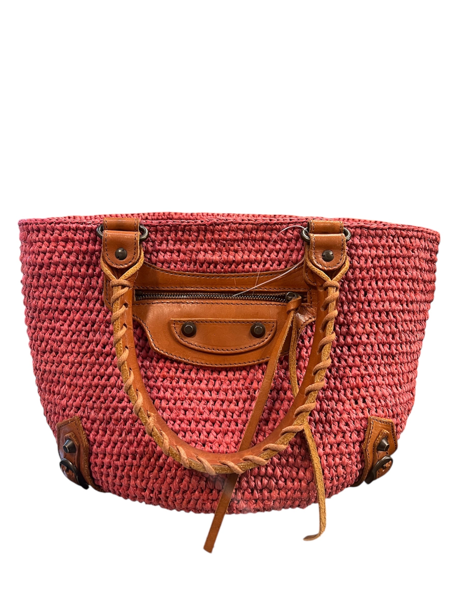 Balenciaga handbag crafted