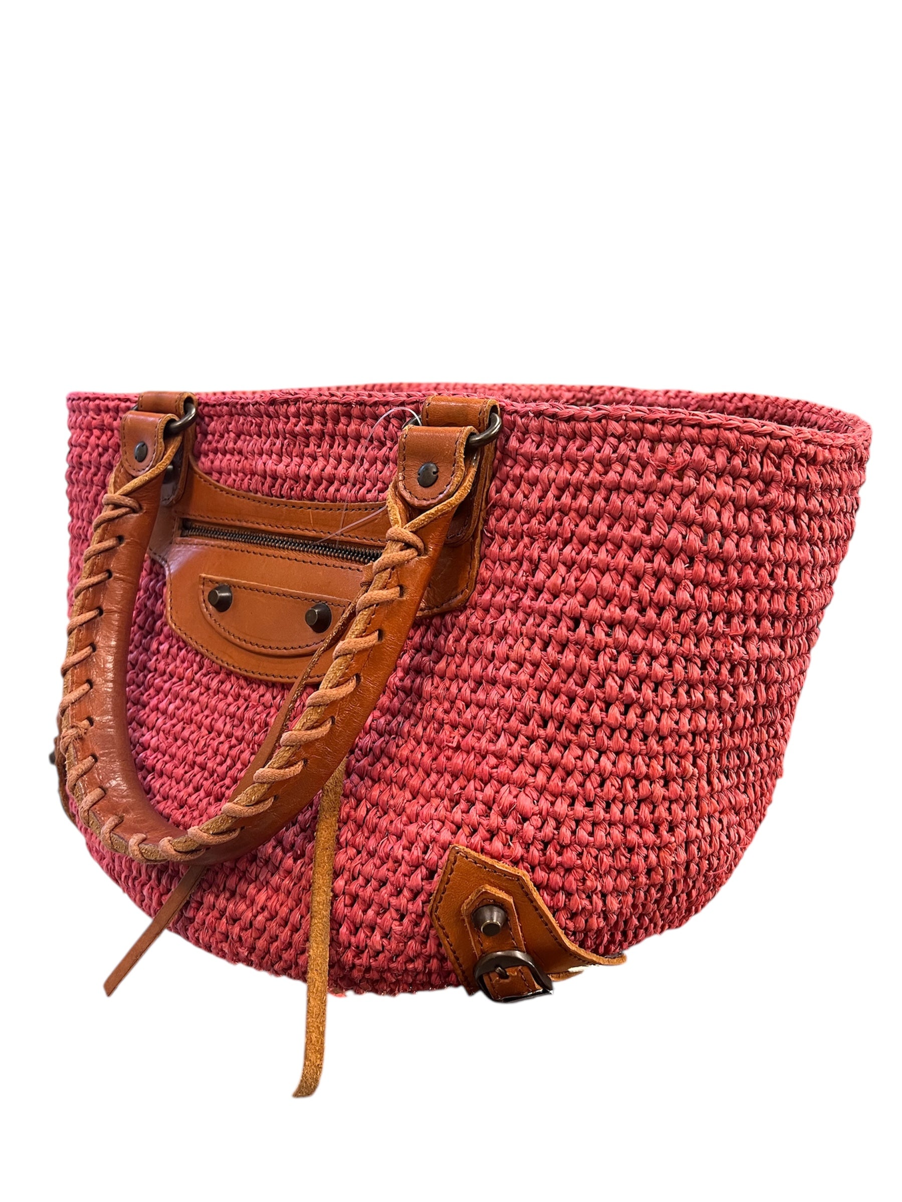 Balenciaga handbag crafted
